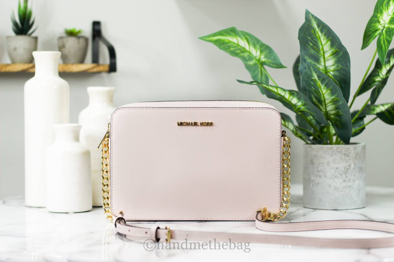 Michael Kors Jet Set East West Blush Crossbody