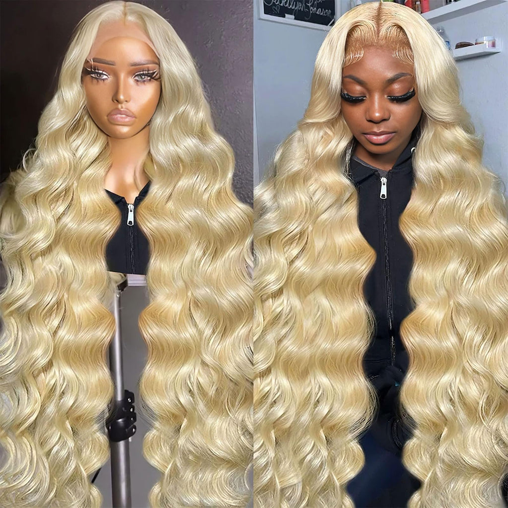 Blonde Wave 30" HD Lace Human Hair Wig