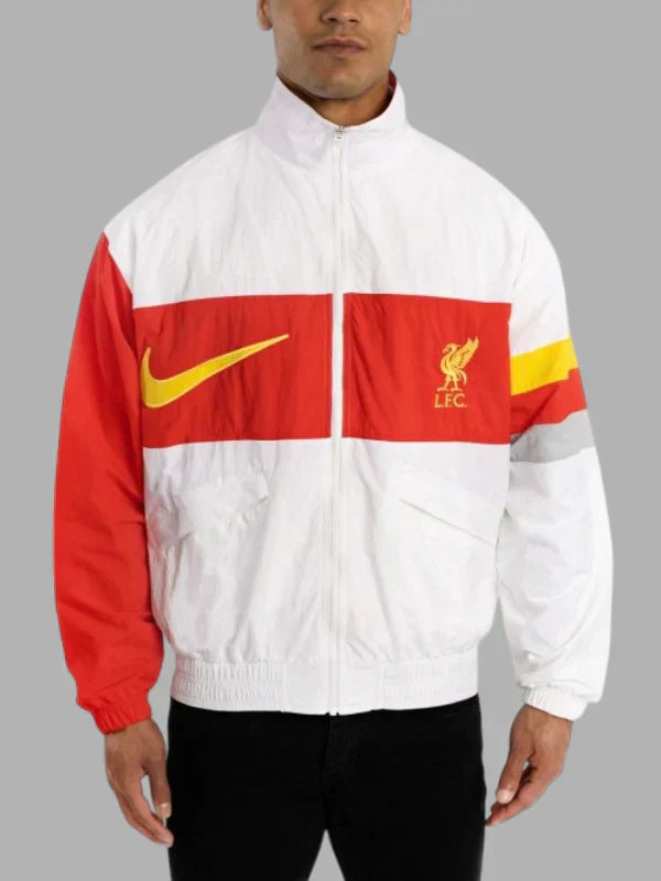 LFC Nike White Heritage Jacket