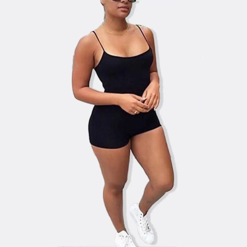 Strap Sleeveless Bodysuit
