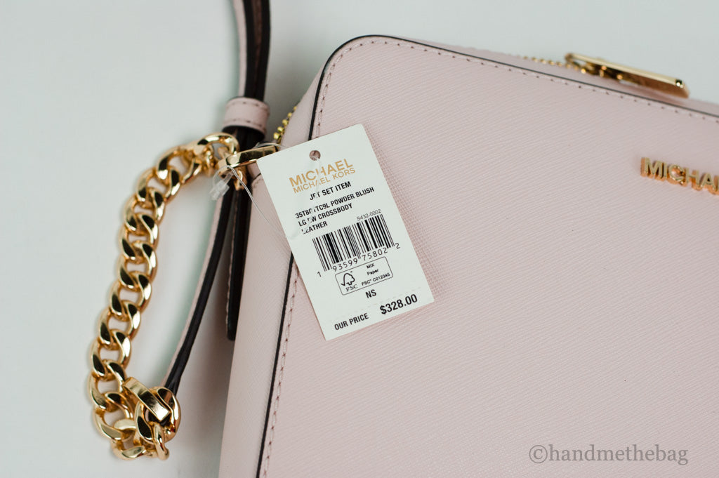 Michael Kors Jet Set East West Blush Crossbody